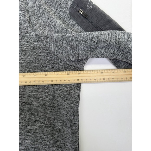 Greg Norman Sweatshirt Men's Size XXL 1/4 Button Pullover Golf Sweater Gray - Picture 6 of 8